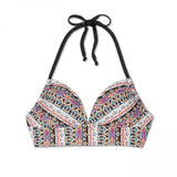 Kona Sol Women's Halter Bralette Bikini Top