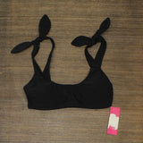 Xhilaration Juniors' Shoulder Tie Bralette Bikini Top