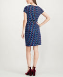 INC International Concepts Women's Fitted Print Sheath Dress