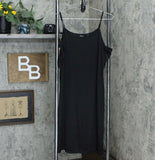 Du Jour Women's Button Front Shirt Midi Dress With Tie Detail