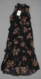 Who What Wear Women's Tiered Ruffle Midi Dress