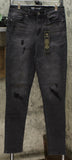 DG2 by Diane Gilman Women's Tall Virtual Stretch Destructed Skinny Jeans