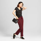 NWT A New Day Women's Scoop Neck Stretch T-Shirt Tee Top Small