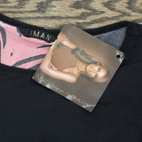 IMAN Women's Boho Chic Sleeveless Layered Knit Midi Dress