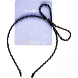 Scunci Lurex Skinny Bow Headband