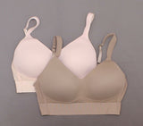 Rhonda Shear 2 Pack Molded Cup Bras With Mesh Back Detail