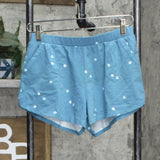 Stars Above Womens Knit Stretch Pajama Sleep Set 1629E Blue Polka Dot XS