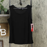 Nina Leonard Women's Coconut Button Bolero Sweater With Tank Top