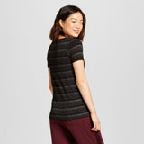 NWT A New Day Women's Scoop Neck Stretch T-Shirt Tee Top Small