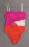 Shade & Shore Women's Cut Out Colorblock One Piece Swimsuit