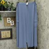 Lisa Rinna Collection Women's Pull On Wide Leg Knit Cargo Pants