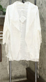 MarlaWynne WynneLayers Women's Plus Size Embroidered Cotton Voile Topper