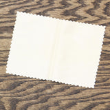 Vera & Co. Cream Jewelry Polishing Cloth