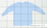 Gildan NEW Ultra Cotton Youth Long Sleeve T-Shirt Tee Light Blue Small 03030