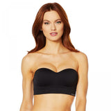 Nearly Nude Women's Seamless Wireless Bandeau Bra With Optional Straps