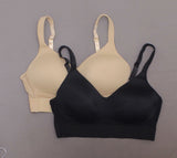 Rhonda Shear 2 Pack Molded Cup Bras With Mesh Back Detail