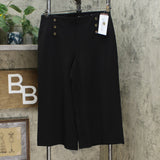 Nina Leonard Women's Slimming Wide Leg Culotte Pants
