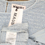 Mauby Plus Size Smocked Poplin Top