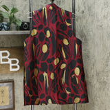Slinky Brand Women's Jacquard Duster Vest With Pockets