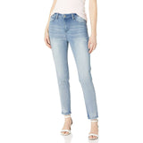 Laurie Felt Women's Silky Denim Ankle Skinny Zip Fly Jeans