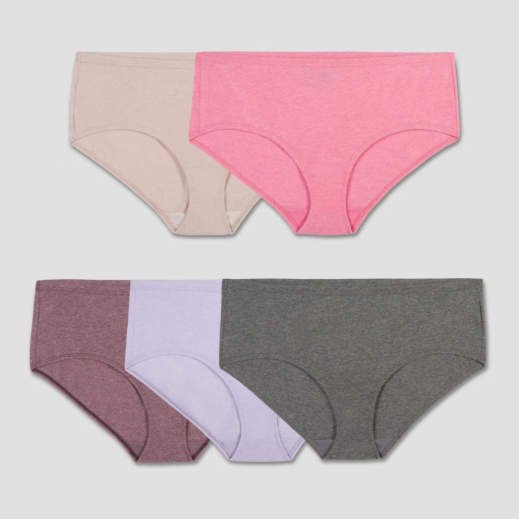Fruit Of The Loom Women's beyondsoft Hipsters 5-Pack Colors May Vary 2 –  Biggybargains