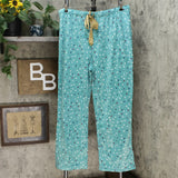 Maidenform Women's Plus Size Ribbed Top And Fleece Pant Pajama Set