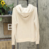 Knox Rose Women's Santa Baby Sherpa Hoodie