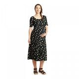 Isabel Maternity by Ingrid & Isabel Elbow Sleeve Tiered Knit Midi Dress