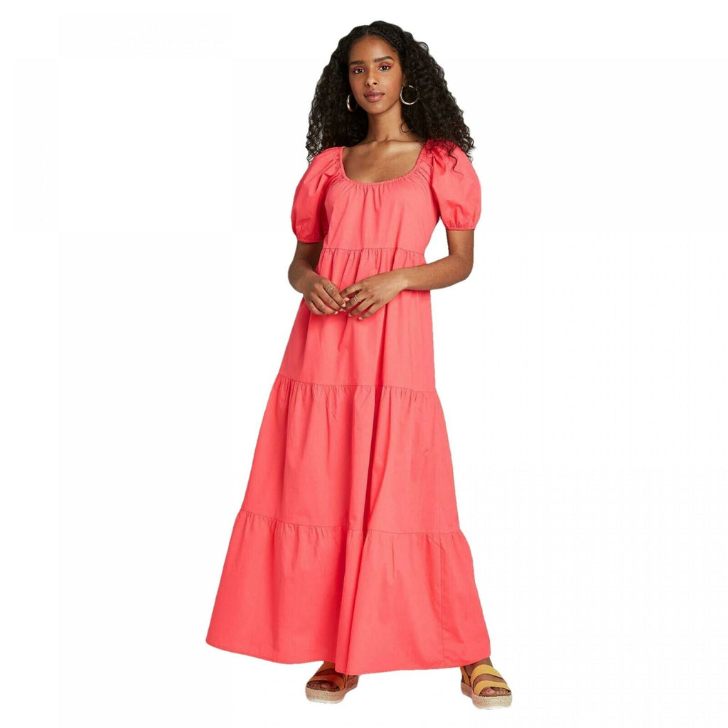 wild fable maxi dress Women's Satin Halter Maxi Dress