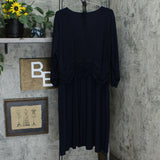 NY Collection Plus Size Ruched A-Line Dress