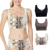 NEW Rhonda Shear LOT OF 3 Body Bra With Removable Pads. 730792-NEW Medium