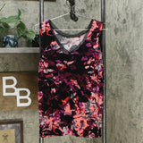 Soft & Cozy Women's Reversible Neckline Chiffon Trim Tank Top Wine Camo Large