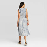 Knox Rose Women's Tie Dye Sleeveless Knit Midi Dress