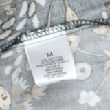 Martha Stewart Women's Stretch Sateen Floral Off-the-Shoulder Blouse