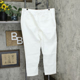 Isaac Mizrahi Live! Tall Plus 24/7 Stretch Twill Ankle Pants