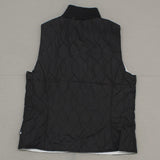 Devon & Jones Women's Quilted Contrast Lining Vest Black Medium