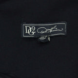 DG2 by Diane Gilman Plus Size Stretch Crepe Blazer Black 2X