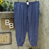 AnyBody Petite Plus Satin Jogger Pants