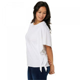 Belle by Kim Gravel Women's TripleLuxe Butterfly Sleeve Knit Top