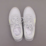 Reebok Women's Classic Lace Up Jogger Sneakers Gray/ Lemon/ White 7-1/2