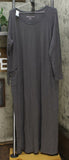 Modern Soul Women's Easy Knit Jersey Maxi Dress With Pockets
