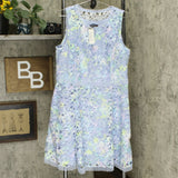 Isaac Mizrahi Live! Special Edition Women's Printed Lined Lace Dress