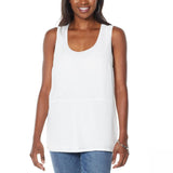 Colleen Lopez Womens Mixed Media Tank Top. 698386