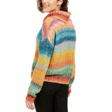 Sun + Moon Women's Slouchy Cowl Neck Sweater