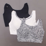 Rhonda Shear Plus Size 3 Pack Body Bras With Removable Pads