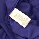 Alex Evenings Petite Brocade Bodice Empire Waist Gown Royal Blue 16P