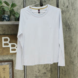 Maidenform Women's Ribbed Top And Fleece Pant Pajama Set Winter Dancer Large