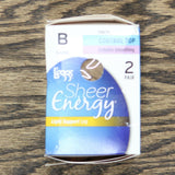 L'eggs Women's Energy Anti-Cell Sheer 2 Pack Pantyhose. LSE116