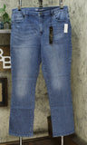 DG2 by Diane Gilman Women's Tall Boot Cut Embellished Pockets Jean