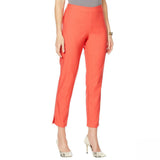 Slinky Brand Women's Plus Size Travel Stretch Tapered Ankle Pants